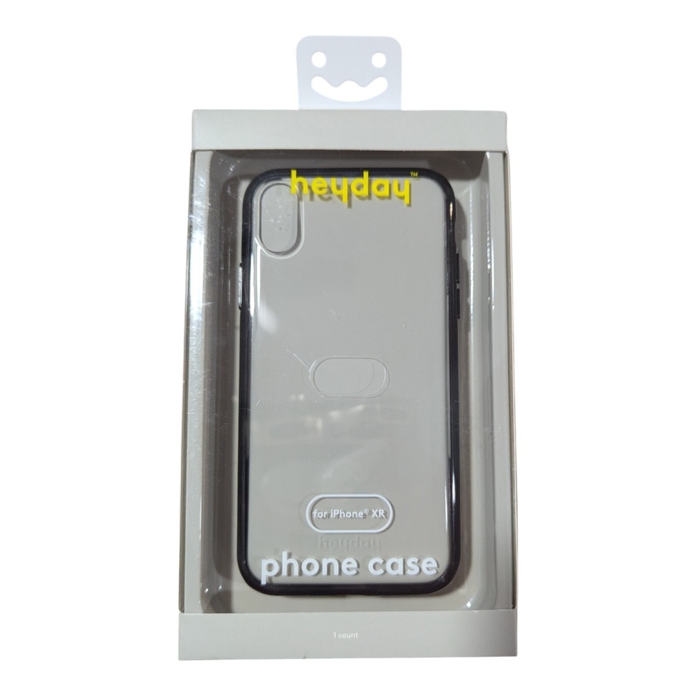 L2. heyday Phone Case For Apple iPhone XR‎ - Clear/Black Bumper